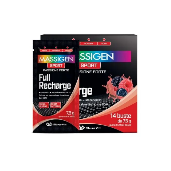 Massigen Sport Full Recharge 14 Bustine Massigen Sport Full Recharge 14 Bustine