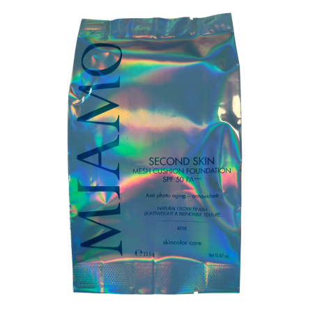 Miamo Second Skin Mesh Cushion Foundation Refill Shell Spf50 Pa+++ Miamo Second Skin Mesh Cushion Foundation Refill Shell Spf50 Pa+++
