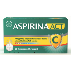 Aspirinaact 10 Compresse Eff800+480mg