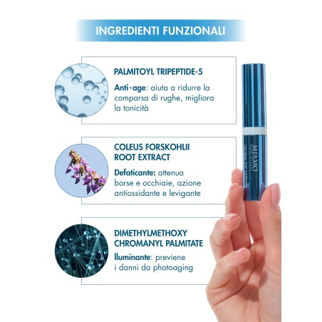 Miamo Skin Color Care Global Eye Defence Peptide Concealer Spf30 Apricot Shade Miamo Skin Color Care Global Eye Defence Peptide Concealer Spf30 Apricot Shade
