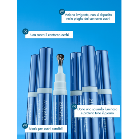 Miamo Skin Color Care Global Eye Defence Peptide Concealer Spf30 Apricot Shade Miamo Skin Color Care Global Eye Defence Peptide Concealer Spf30 Apricot Shade