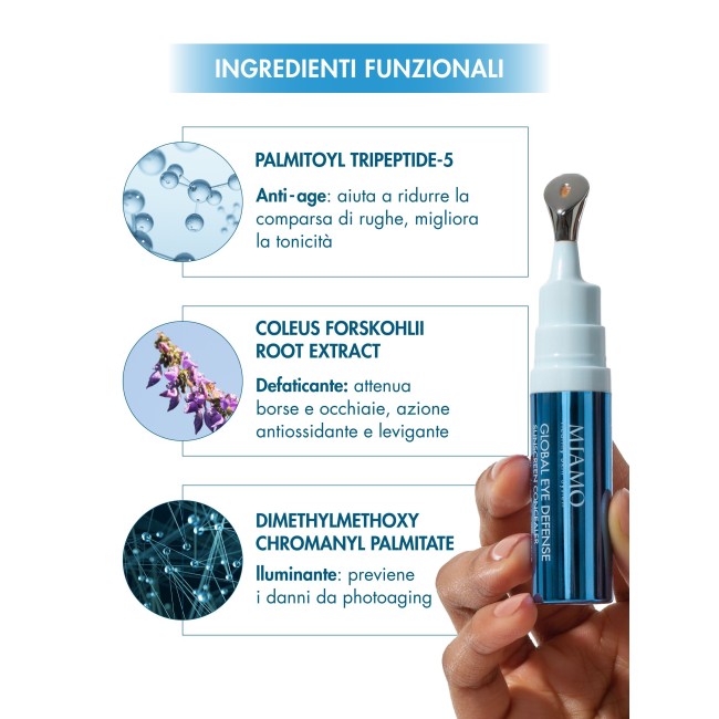 Miamo Skin Color Care Global Eye Defence Peptide Concealer Spf30 Toffee Shade Miamo Skin Color Care Global Eye Defence Peptide Concealer Spf30 Toffee Shade