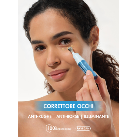 Miamo Skin Color Care Global Eye Defence Peptide Concealer Spf30 Toffee Shade Miamo Skin Color Care Global Eye Defence Peptide Concealer Spf30 Toffee Shade