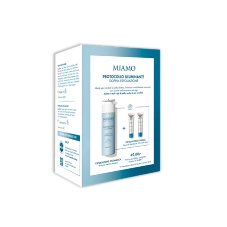 Miamo Cofanetto 2025 Esfoliante Illuminante 1 Enzyme Peel 50 Ml + 2 Renewal Peel 5 Ml Omaggio Miamo Cofanetto 2025 Esfoliante Illuminante 1 Enzyme Peel 50 Ml + 2 Renewal Peel 5 Ml Omaggio