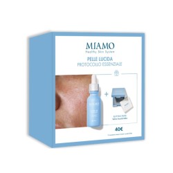 Miamo Cofanetto 2025 Protocollo Pelle Lucida 1 Oil Free Gel 30 Ml + 1 Blotting Paper