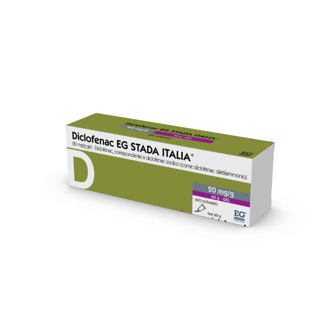 Diclofenac Eg Gel 60g 20mg/g Diclofenac Eg Gel 60g 20mg/g