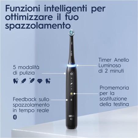 Oralb Power Spazzolino Elettrico Io5 S Black Oralb Power Spazzolino Elettrico Io5 S Black