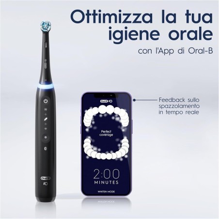 Oralb Power Spazzolino Elettrico Io5 S Black Oralb Power Spazzolino Elettrico Io5 S Black