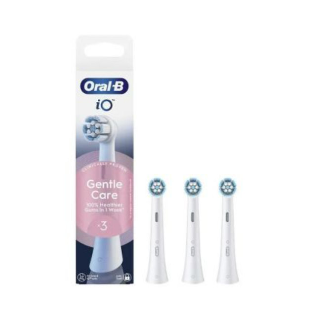 Oralb Power Refill Io Gentle Clean White 3 Pezzi Oralb Power Refill Io Gentle Clean White 3 Pezzi