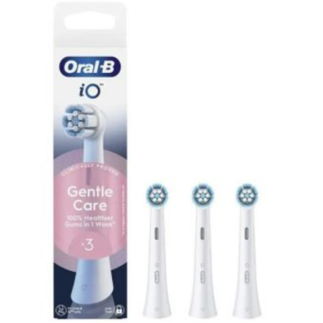 Oralb Power Refill Io Gentle Clean White 3 Pezzi