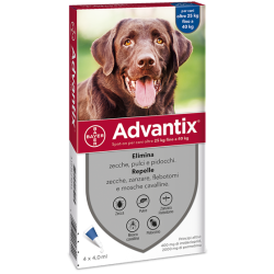 Advantix Spot-on Per Cani Oltre 25 Kg Fino A 40 Kg