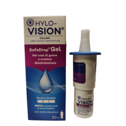 Hylovision Safe Drop Gel 0,3% Collirio Umettante E Protettivo 10 Ml Hylovision Safe Drop Gel 0,3% Collirio Umettante E Protettivo 10 Ml