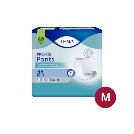 Pannolone Per Incontinenza Tena Pants Plus Medium 9 Pezzi Pannolone Per Incontinenza Tena Pants Plus Medium 9 Pezzi