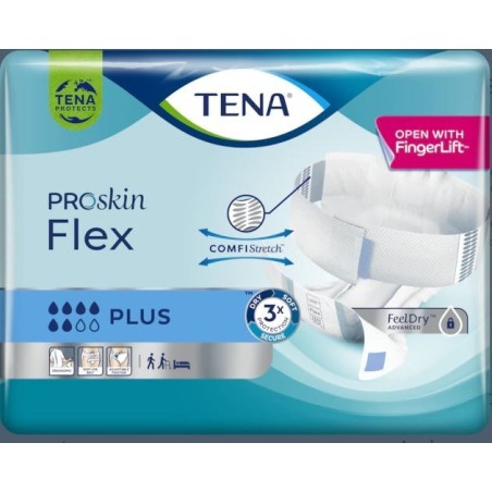 Pannolone Per Incontinenza Tena Flex Plus Small 30 Pezzi
