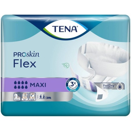 Pannolone Per Incontinenza Tena Flex Maxi Medium 22 Pezzi Pannolone Per Incontinenza Tena Flex Maxi Medium 22 Pezzi