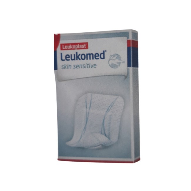 Medicazione In Tnt Adesivo Leukomed Skin Sensitive Sterile 8x10 Cm 5 Pezzi