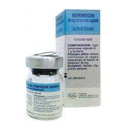 Normogin 6 Compresse Vag 40 Mg