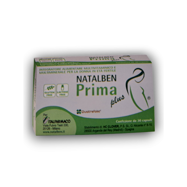 Natalben Prima Plus 30 Capsule Natalben Prima Plus 30 Capsule