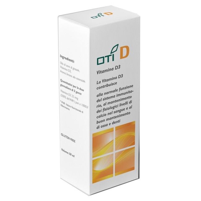 Oti D Vitamina D3 Gocce 50ml Oti D Vitamina D3 Gocce 50ml