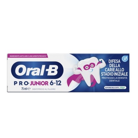 Oralb Dentifricio Junior 6-12 Anni 75 Ml