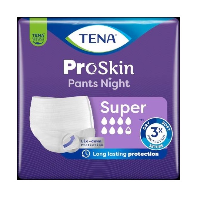 Pannolone A Mutandina Tena Pants Night Super L 10 Pezzi Pannolone A Mutandina Tena Pants Night Super L 10 Pezzi
