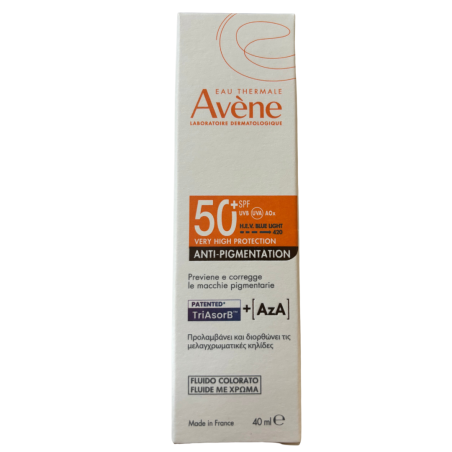 Eau Thermale Avene Solare Fluido Col Antimacchie Spf 50+ 40 Ml Eau Thermale Avene Solare Fluido Col Antimacchie Spf 50+ 40 Ml