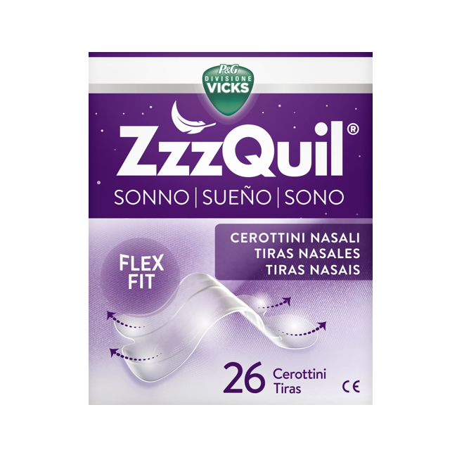 Cerotto Nasale Zzzquil 26 Pezzi Cerotto Nasale Zzzquil 26 Pezzi