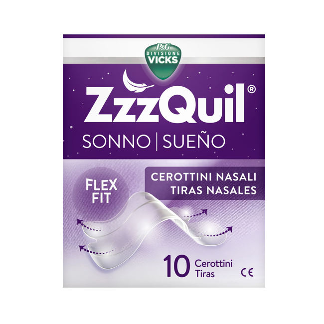 Cerotto Nasale Zzzquil 10 Pezzi Cerotto Nasale Zzzquil 10 Pezzi