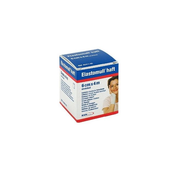Benda Elastica Autoadesiva Elastomull Haft Compressione Forte 6x400 Cm Benda Elastica Autoadesiva Elastomull Haft Compressione Forte 6x400 Cm