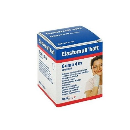 Benda Elastica Autoadesiva Elastomull Haft Compressione Forte 6x400 Cm