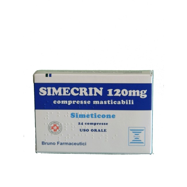 Simecrin 24 Compresse Masticabili 120 Mg