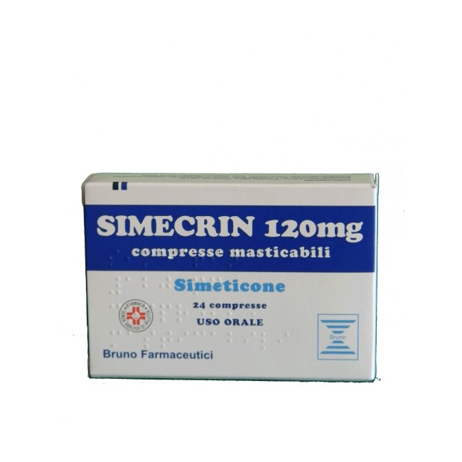 Simecrin 24 Compresse Masticabili 120 Mg Simecrin 24 Compresse Masticabili 120 Mg
