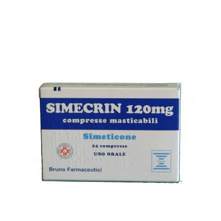Simecrin 24 Compresse Masticabili 120 Mg Simecrin 24 Compresse Masticabili 120 Mg