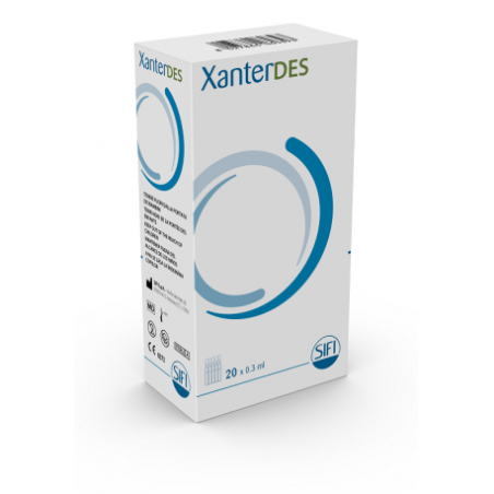 Xanterdes Soluzione Oftalmica 20 Flaconcini Monodose Da 0,3 Ml Xanterdes Soluzione Oftalmica 20 Flaconcini Monodose Da 0,3 Ml