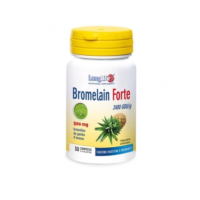 Longlife Bromelain Forte 30 Compresse Longlife Bromelain Forte 30 Compresse