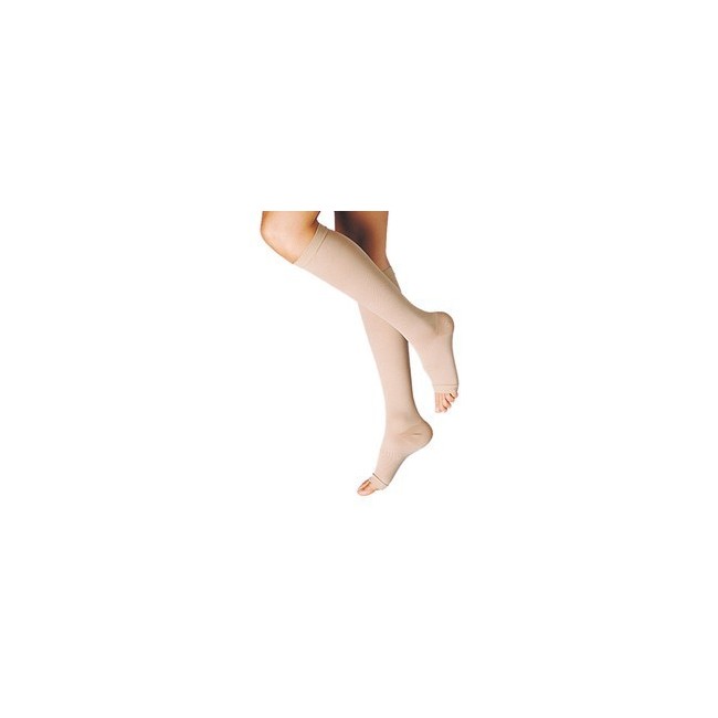 Gambaletto Terapeutico Dualsan A Compressione Decrescente Kkl2 Punta Aperta Beige Unisex 3 1 Paio