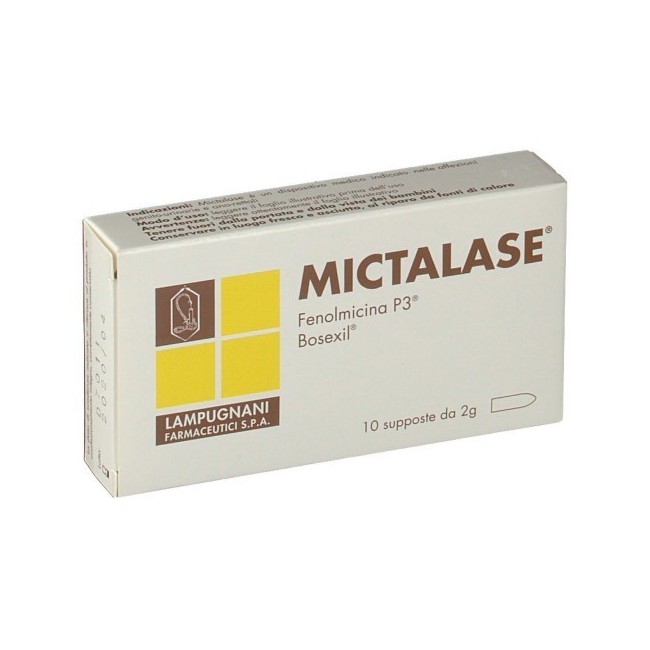 Mictalase 10 Supposte 2 G