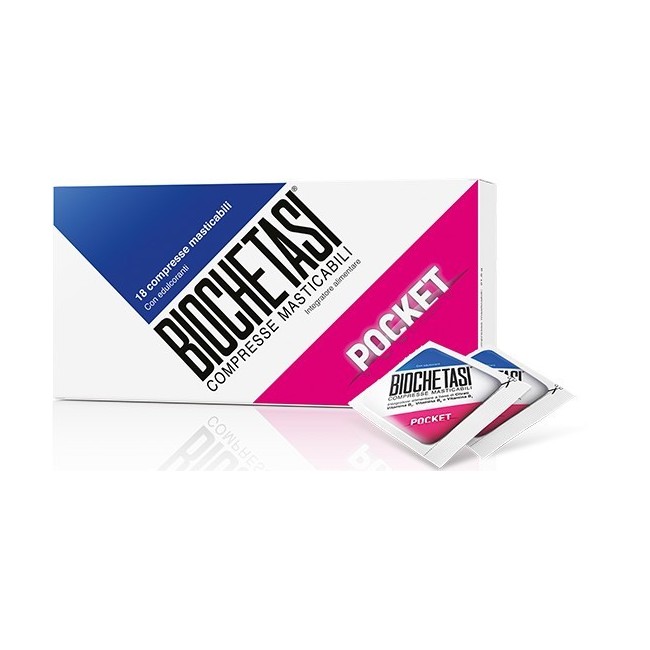 Biochetasi Digestione Pocket 18 Compresse Masticabili