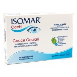 Isomar Occhi Rossi Gocce Oculari Acido Ialuronico 0,20% 10 Flaconcini Isomar Occhi Rossi Gocce Oculari Acido Ialuronico 0,20% 10 Flaconcini
