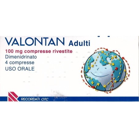 Valontan 4 Compresse Rivestite 100 Mg Valontan 4 Compresse Rivestite 100 Mg