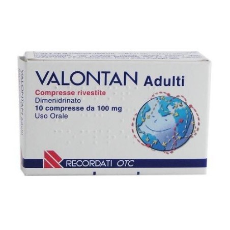 Valontan 10 Compresse Rivestite 100 Mg Valontan 10 Compresse Rivestite 100 Mg