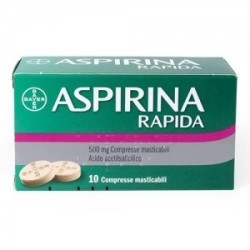 Aspirina Rapida 10 Compresse Masticabili 500 Mg