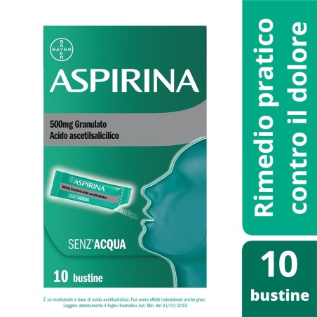 Aspirina 10 Buste Granulari 500 Mg Aspirina 10 Buste Granulari 500 Mg