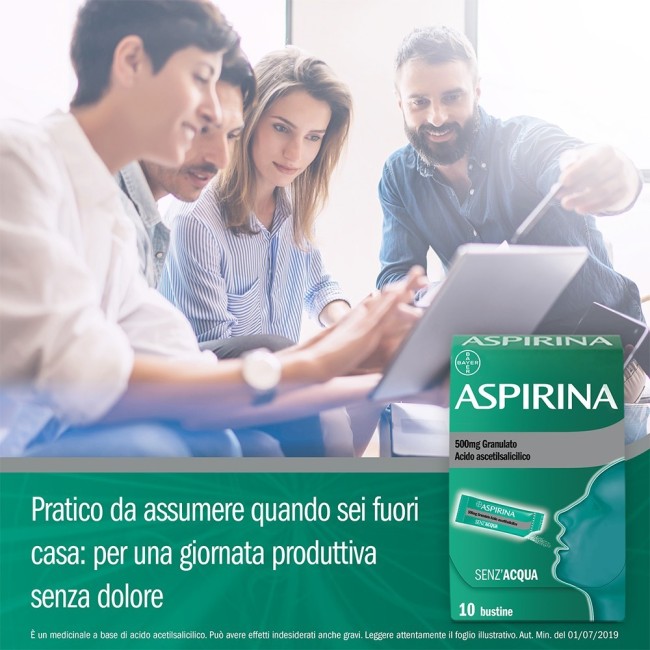 Aspirina 10 Buste Granulari 500 Mg Aspirina 10 Buste Granulari 500 Mg