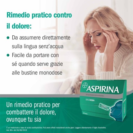 Aspirina 20 Buste Granulari 500 Mg Aspirina 20 Buste Granulari 500 Mg