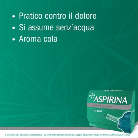 Aspirina 20 Buste Granulari 500 Mg Aspirina 20 Buste Granulari 500 Mg
