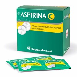 Aspirina C 40 Compresse Effervescenti 400 Mg + 240 Mg Con Vitamina C