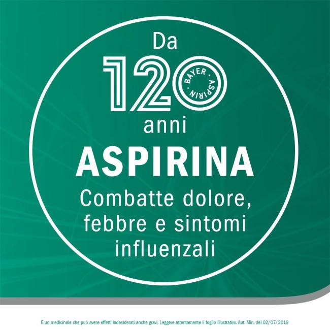 Aspirina C 40 Compresse Effervescenti 400 Mg + 240 Mg Con Vitamina C Aspirina C 40 Compresse Effervescenti 400 Mg + 240 Mg Con Vitamina C