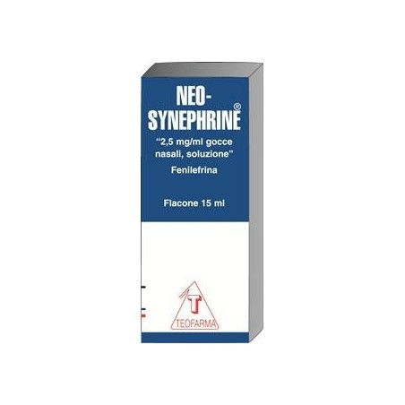 Neosynephrine Gocce Nasali 15 Ml 2,5 Mg/ml