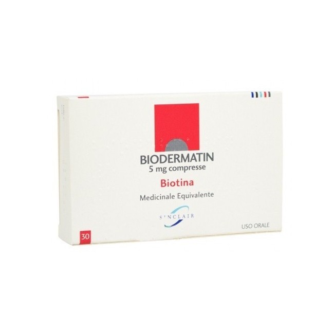 Biodermatin 30 Compresse 5 Mg